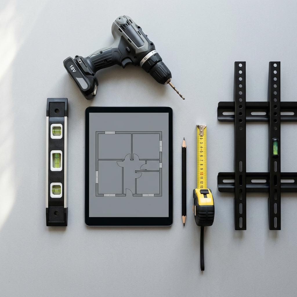 Professional tools layout