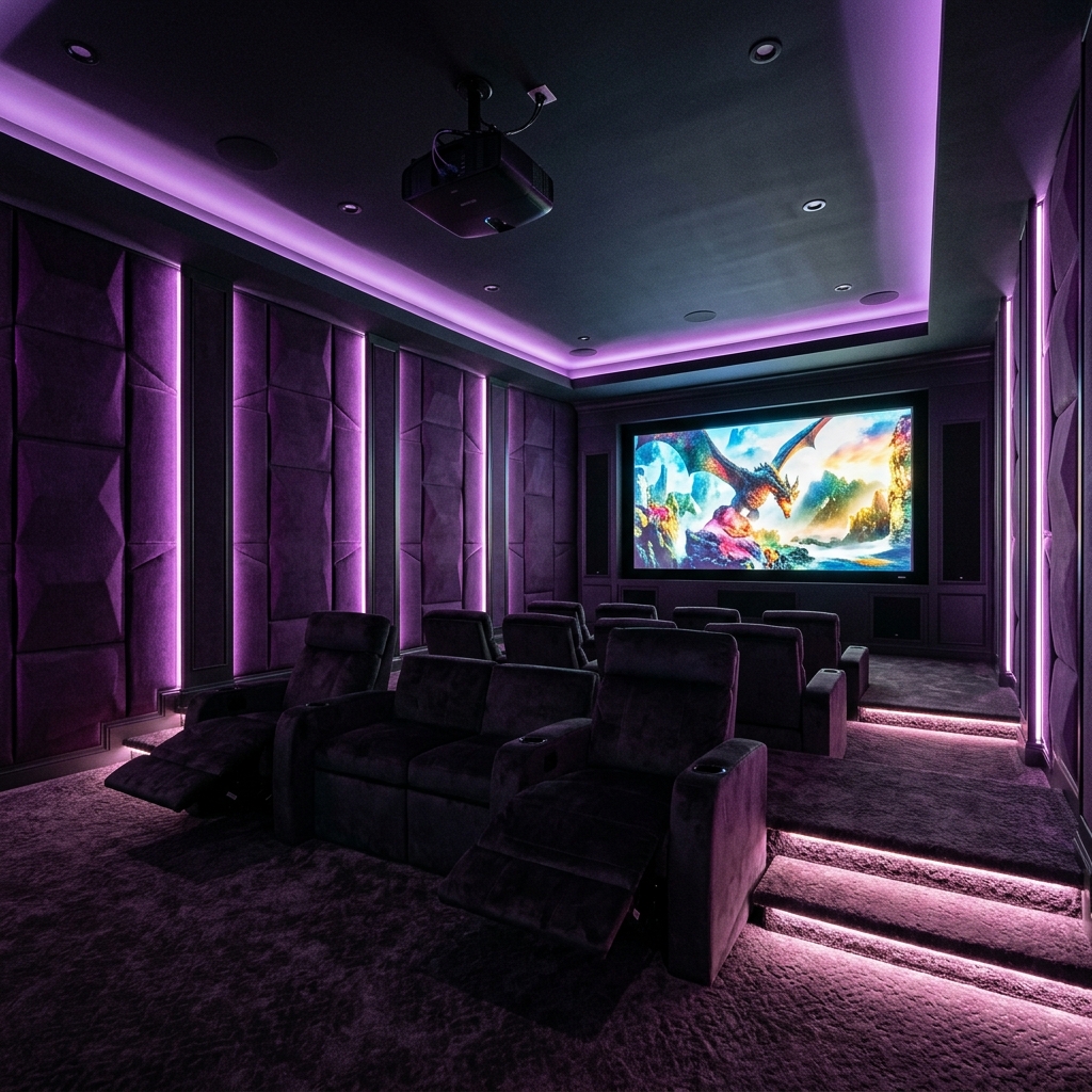 Home theater room